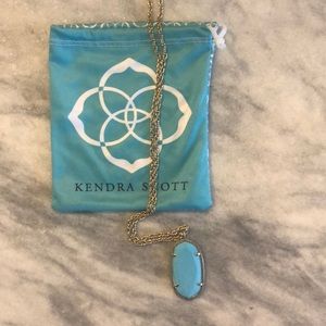 Kendra Scott Rayne Necklace in Turquoise